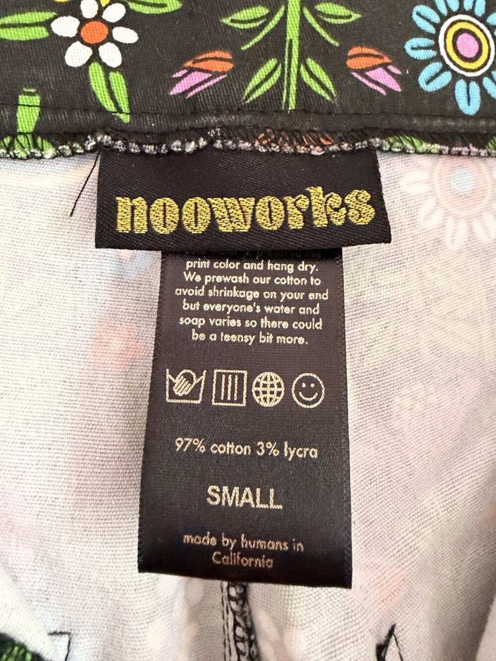 Nooworks Painter Pants Awesome Blossom | Cotton Twill | Small - Picture 8 of 8